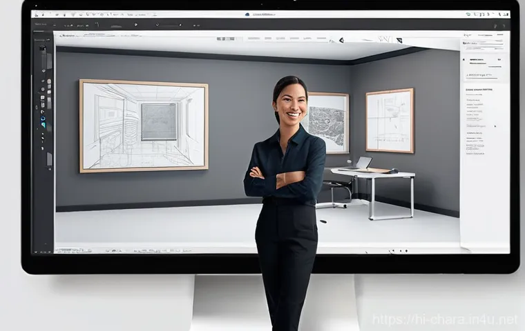 캐릭터디자이너로서 성공하는 네트워킹 방법 - **A Character Designer Networking at an Industry Event:** A vibrant scene at a local art fair or ind...