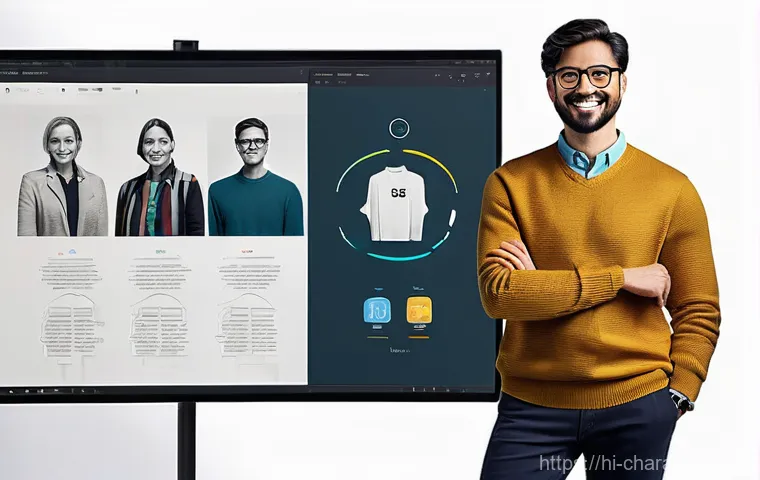 캐릭터디자이너로서의 커리어 성장을 위한 전략 - **A character designer showcasing a vibrant portfolio of diverse characters.**
    *   **Description...