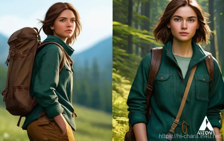 캐릭터디자인 직무에서의 최신 기술 동향 - **Prompt 1: A Young Explorer in Stylized Realism with Authentic Imperfections**
    "A full-body ima...