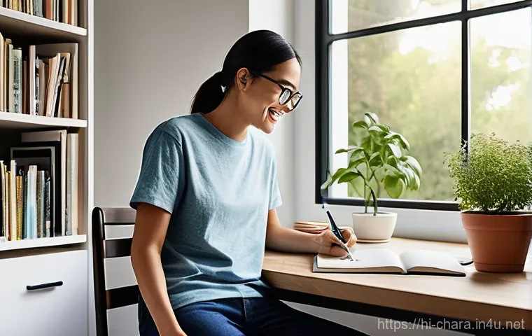 캐릭터디자인 직무 워라밸 유지법 - **Work-Life Balance: The Harmonious Workspace**
    A character designer in their late 20s to early ...