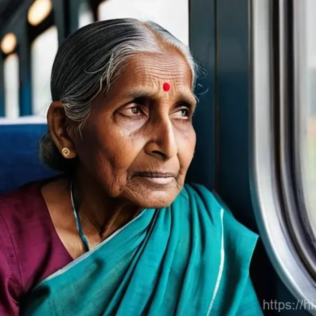 캐릭터디자인 학습에서의 창의적 접근법 - **Prompt:** A serene and wise elderly Indian woman, with a face full of life stories and gentle wrin...