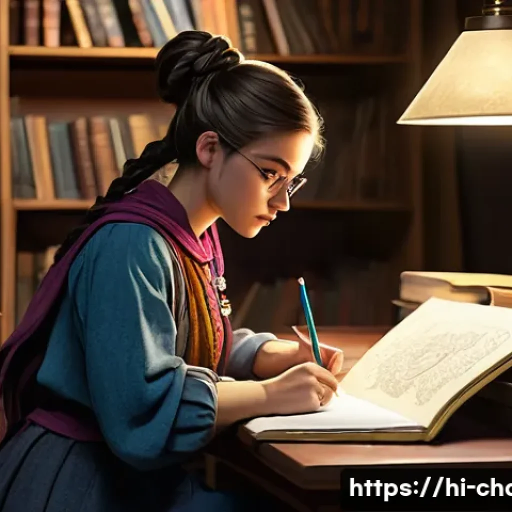 캐릭터디자인 자격증 시험 준비 팁 - **Prompt: The Aspiring Character Designer's Study Haven**
    A young, passionate character designer...