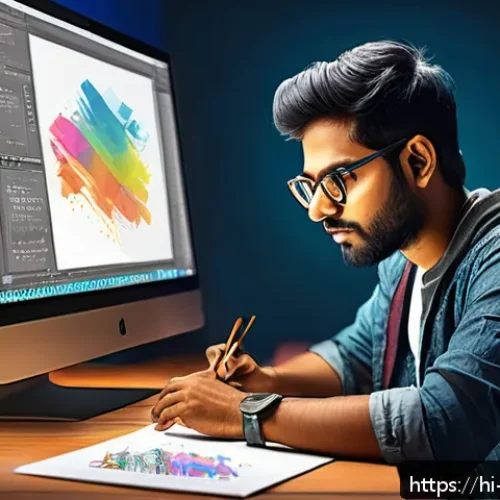 Home 30 캐릭터디자인 자격증과 관련된 최신 뉴스 - A skilled digital artist working intensely on a character design using advanced tools like Adobe Pho...